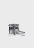 Ankle boot with fur detail Baby Girl Shoes MAYORAL