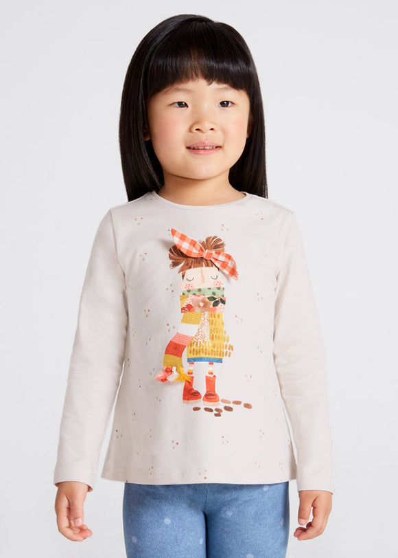 ECOFRIENDS Long Sleeved Doll T-shirt girl MAYORAL
