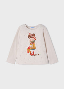 ECOFRIENDS Long Sleeved Doll T-shirt girl MAYORAL