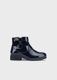 Girl's patent leather boot with bow detail MAYORAL