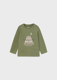 Long Sleeve ECOFRIENDS T-shirt Tepee detail Baby boys PLAY WITH