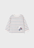 Long Sleeve Striped T-shirt Baby boys MAYORAL