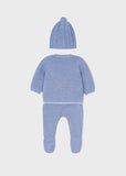 Set of Knitted Leg warmer with hat ECOFRIENDS newborn boy MAYORAL