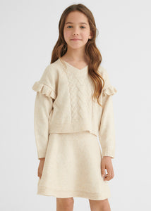 Warp knitted skirt set ECOFRIENDS girl MAYORAL